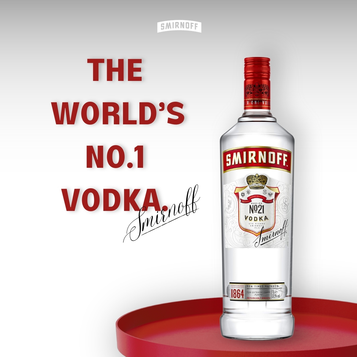 Smirnoff Nº21: Más que un Vodka, una Leyenda Viva